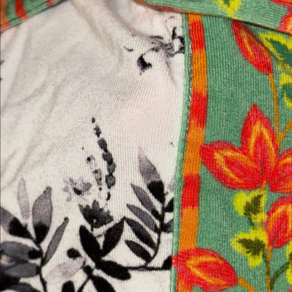 Johnny Was Size Extra Large The Janie Favorite Polo Swing Dress Bird Print Comfy - Picture 14 of 15